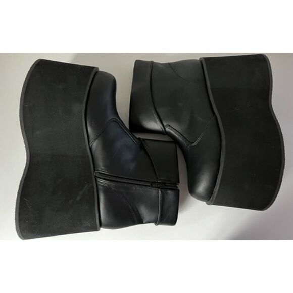 Demonia Monster 02 black platform boots. US Men\'s L. (12/13) main image 8